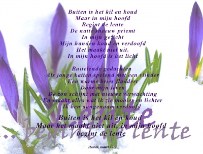 Lentegedicht